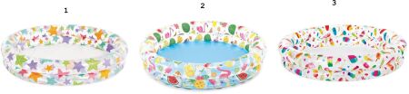 Intex Πισίνα 122x25cm-3 Σχέδια (59421NP) (1)
