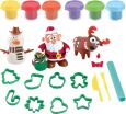 Playgo Πλαστοζυμαράκια Dough Holiday Crafts Workshop (8207) (1)