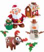 Playgo Πλαστοζυμαράκια Dough Holiday Crafts Workshop (8207) (2)