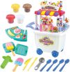 Playgo Πλαστοζυμαράκια Dough Ice Cream Cart (8280) (1)