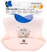 Kikkaboo Σαλιάρα Σιλικόνης Savanna Friends Pink (31303030025) (1)