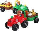 BW B/O Τρακτέρ Με Ρυμουλκά With Light & Sound Learning Fun (35285) (0)