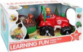 BW B/O Τρακτέρ Με Ρυμουλκά With Light & Sound Learning Fun (35285) (1)