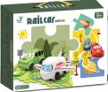 BW Railcar Puzzle Land Series 25Τμχ-4 Σχέδια (1103B) (0)