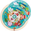 Hape Happy Puzzles Ξύλινο Παζλ Jobs Roundabout Puzzle (E1624) (2)