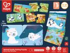 Hape Happy Puzzles Ξύλινο Παζλ Ζωάκια Mum & Baby (E1664A) (0)