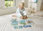 Hape Happy Puzzles Ξύλινο Παζλ Ζωάκια Mum & Baby (E1664A) (2)