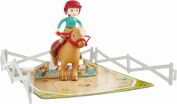Hape Happy Family Ξύλινος Στάβλος Pony Club (E3409A) (4)