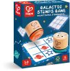 Hape Galactic Stamps Ξύλινες Σφραγίδες Διάστημα (E6617A) (1)