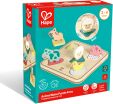 Hape Happy Puzzles Ξύλινο Παζλ Ζωάκια Animal Noise-Puzzle Anna (E8536X) (1)
