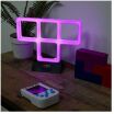 Fizz Tetris Purple Neon Light (320050) (2)