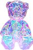 iDance Origami Bear With Lighting 25cm. (LBEAR25) (0)