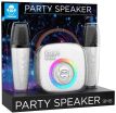 iDance Σετ Karaoke 9M8 Party Speaker White (9M8(WH) (1)