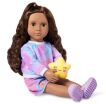 Our Generation Κούκλα Carmen With Rainbow Pijama & Star Pillow (BD31711Z) (2)