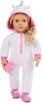 Our Generation Κούκλα Lilian With Unicorn Pijama (BD31719Z) (0)