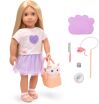 Our Generation Κούκλα Beatrice With Pet Kitten Bitsy (BD31834Z) (3)
