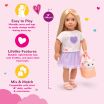 Our Generation Κούκλα Beatrice With Pet Kitten Bitsy (BD31834Z) (4)