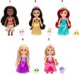 Jakks Pacific Disney Princess Petite Κούκλα With Friends-5 Σχέδια (277284-V1) (1)