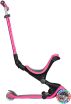 Globber Scooter Go Up Deluxe Lights Deep Pink (646-110) (1)