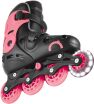 Globber Inline Skates Lights No 34-37 Coral Pink (785-110) (2)