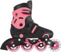 Globber Inline Skates Lights No 34-37 Coral Pink (785-110) (4)