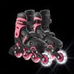 Globber Inline Skates Lights No 34-37 Coral Pink (785-110) (6)