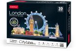 CubicFun Παζλ 3D LED-City Line London 186Τμχ (L532h) (0)