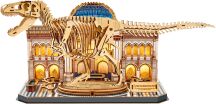 CubicFun Παζλ 3D LED Ξύλινο Natural Museum-T-Rex 262Τμχ (L546h) (1)
