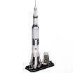 CubicFun Παζλ 3D Nasa-Apollo Saturn V Rocket 136Τμχ (DS1059h) (1)