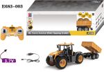 BW Τηλεκατευθυνόμενο Farm Tractor 1:24 With Trailer & Light (E683-003) (0)
