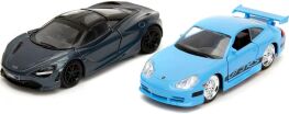 Jada Fast & Furious Legacy Όχημα Porsche 911 & McLaren 1:32 2Τμχ (253202012) (0)