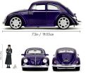 Jada Wednesday Όχημα Volkswagen Beetle 1:24 (253255076) (4)