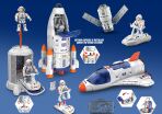 Λαμπάδα BW Σετ Space Διαστημικός Σταθμός Playset (H323-2) (3)