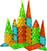 Geomag Magnetic Tiles Gems 60pcs. (PF.224.103.00) (2)