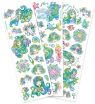 Nebulous Stars Temporary Mini Pad Tattoos-4 Σχέδια (11458) (4)