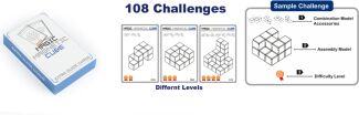 BW Magnetic Magic Cube Κύβος 108Τμχ. (730A-W) (4)