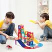 Picasso Tiles Marble Run Racing Track Set 2 In 1 108Τμχ (PTG108) (5)