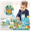 Picasso Tiles Metro City Set With 8 Vehicles 50Τμχ (PTQ14) (5)