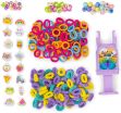 Rainbow Loom Fluff Σετ Βραχιόλια (A0215) (3)