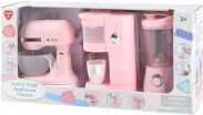 Playgo Συσκευές Κουζίνας Junior Chef Appliance Ροζ B/O (38426) (1)