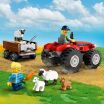 LEGO City Red Farm Tractor With Trailer & Sheep (60461) (2)