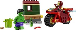 LEGO Super Heroes Iron Man With Bike & The Hulk (76287) (1)
