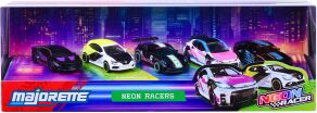 Majorette D/C Giftpack Neon Racer Σετ 5 Οχήματα 7.5cm (8504105004) (1)