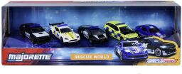 Majorette D/C Giftpack Οχήματα Διάσωσης Σετ 5 Αυτοκίνητα 7.5cm (8503105001) (1)