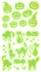 WM Αυτοκόλλητα Halloween Glow In The Dark 21x15cm (86851) (0)