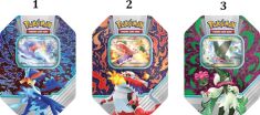 Pokemon:Paldea Partners Ex Tin-3 Σχέδια (POK852978) (1)
