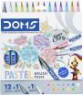 Doms Μαρκαδόροι Πινέλο Pastel 12Τμχ (000080620) (0)
