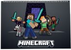 Minecraft 26 Μπλοκ Ζωγραφικής Α4-2 Σχέδια-1Τμχ (26818) (1)