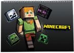 Minecraft 26 Μπλοκ Ζωγραφικής Α4-2 Σχέδια-1Τμχ (26818) (2)