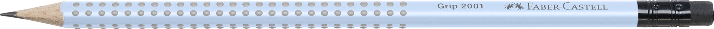 Faber Castell Μολύβι Grip Με Γόμα Sky Blue B (12310925) (0)